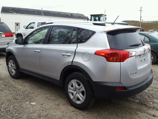 JTMBFREV5FJ040755 - 2015 TOYOTA RAV4 LE SILVER photo 3