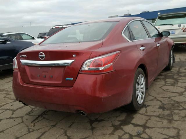 1N4AL3AP2DC190337 - 2013 NISSAN ALTIMA 2.5 BURGUNDY photo 4