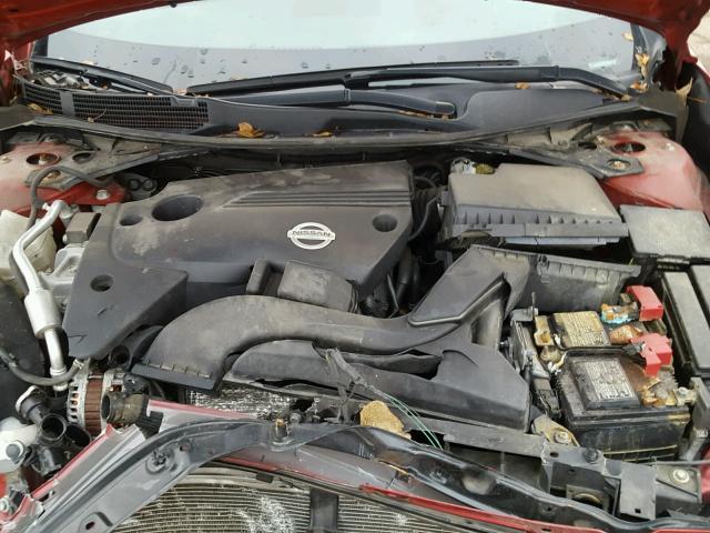 1N4AL3AP2DC190337 - 2013 NISSAN ALTIMA 2.5 BURGUNDY photo 7