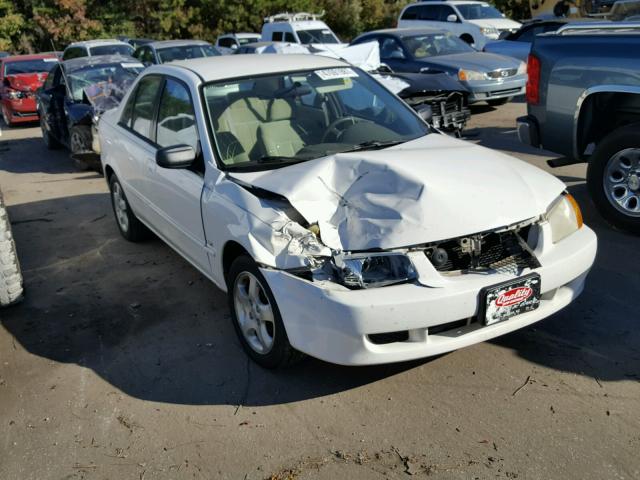 JM1BJ2225X0116837 - 1999 MAZDA PROTEGE DX WHITE photo 1