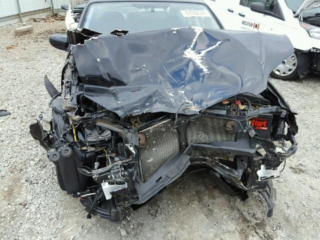 4S3BL616357225677 - 2005 SUBARU LEGACY 2.5 BLACK photo 9