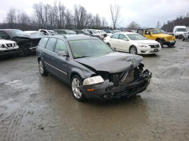 WVWCD63B75E108286 - 2005 VOLKSWAGEN PASSAT GLS GRAY photo 1