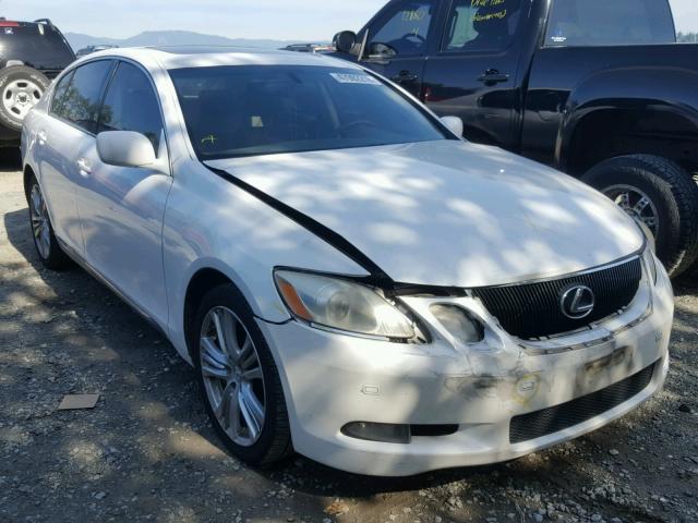 JTHBC96S075007541 - 2007 LEXUS GS 450H WHITE photo 1