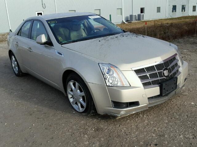 1G6DF577380146522 - 2008 CADILLAC CTS BEIGE photo 1