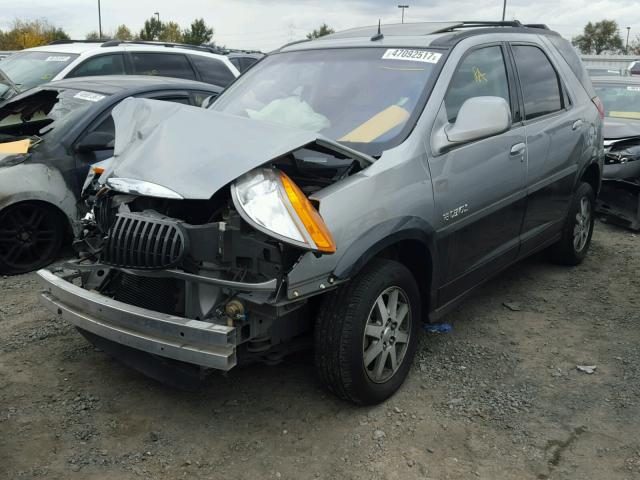 3G5DA03E13S549880 - 2003 BUICK RENDEZVOUS GRAY photo 2