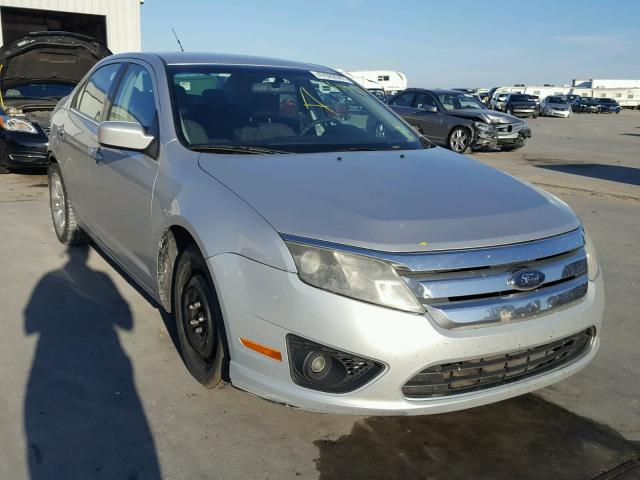 3FAHP0HA4AR121052 - 2010 FORD FUSION SE SILVER photo 1