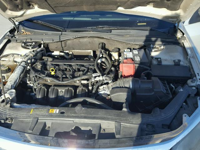 3FAHP0HA4AR121052 - 2010 FORD FUSION SE SILVER photo 7