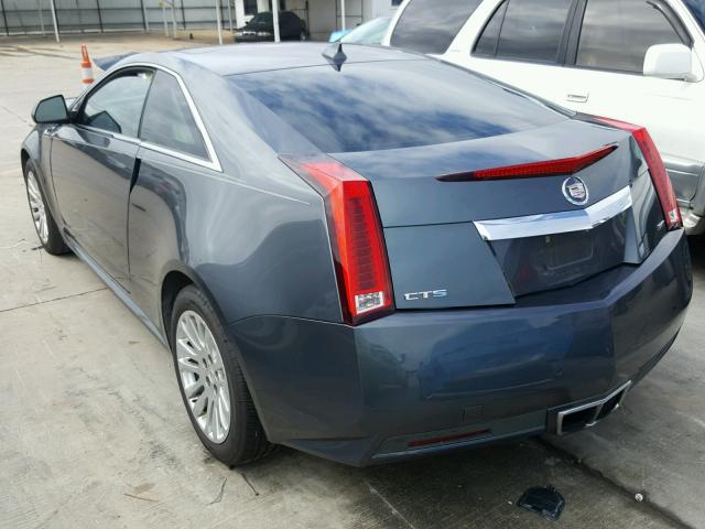 1G6DJ1ED3B0171671 - 2011 CADILLAC CTS PERFOR GRAY photo 3