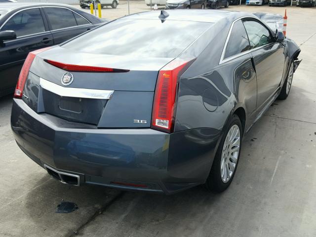 1G6DJ1ED3B0171671 - 2011 CADILLAC CTS PERFOR GRAY photo 4