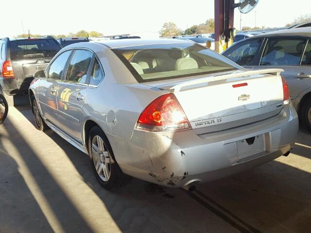 2G1WG5E32C1259399 - 2012 CHEVROLET IMPALA LT SILVER photo 3