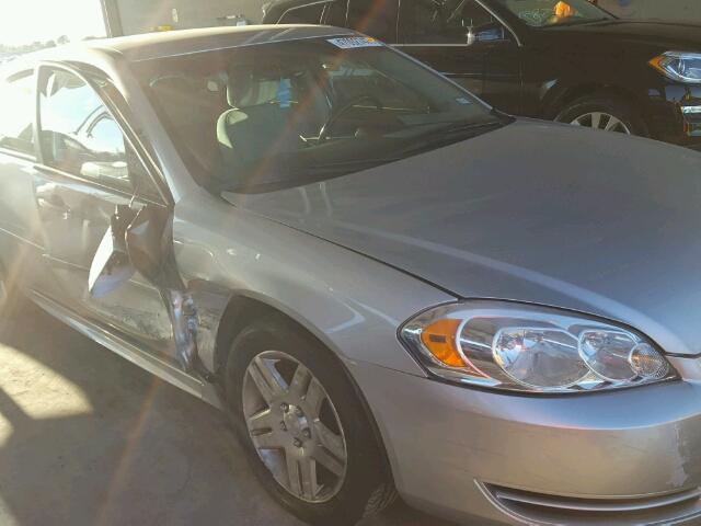 2G1WG5E32C1259399 - 2012 CHEVROLET IMPALA LT SILVER photo 9