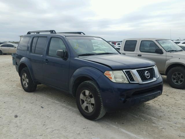 5N1AR18U09C604453 - 2009 NISSAN PATHFINDER BLUE photo 1