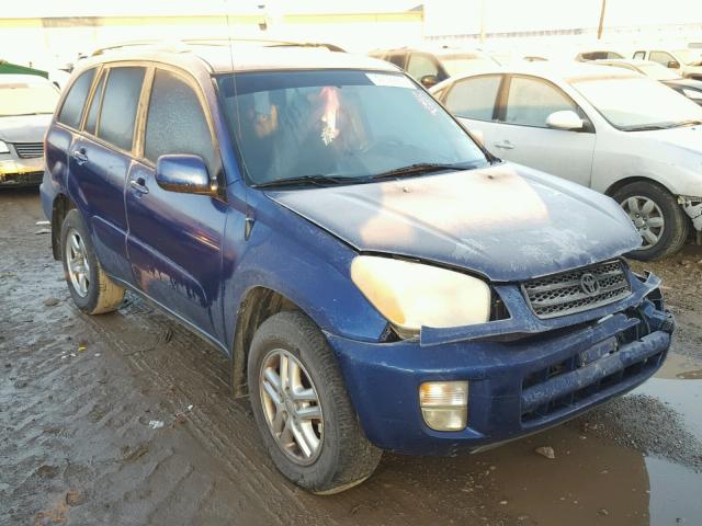 JTEGH20V526002465 - 2002 TOYOTA RAV4 BLUE photo 1