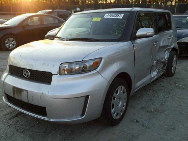 JTLKE50E991078498 - 2009 TOYOTA SCION XB Plata foto 2