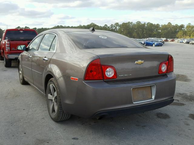 1G1ZC5EU5CF317242 - 2012 CHEVROLET MALIBU 1LT GRAY photo 3