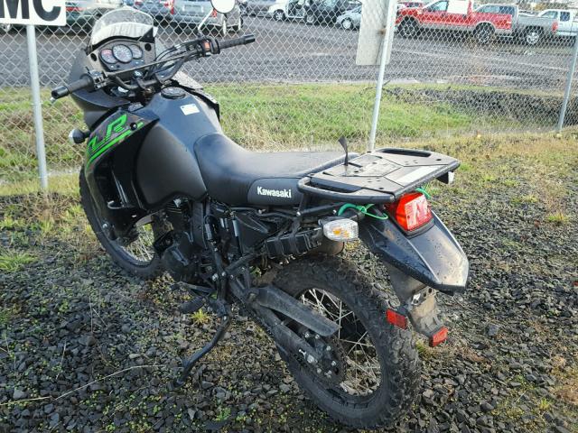 JKAKLEE12HDA92342 - 2017 KAWASAKI KL650 E BLACK photo 3