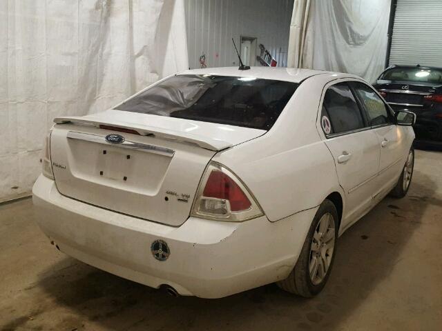 3FAHP02167R132619 - 2007 FORD FUSION SEL WHITE photo 4