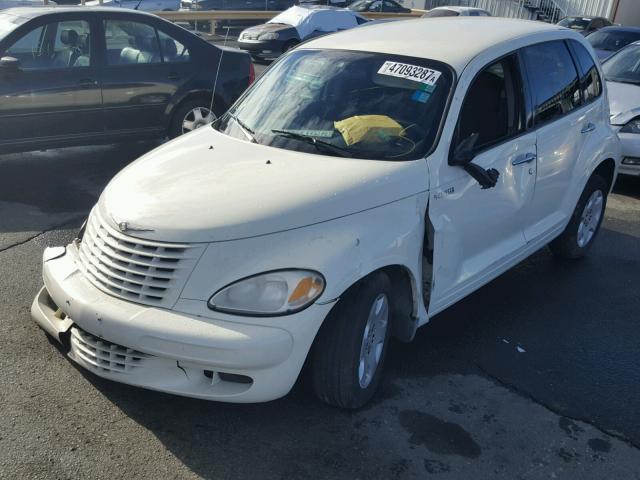 3C4FY48BX5T504775 - 2005 CHRYSLER PT CRUISER WHITE photo 2