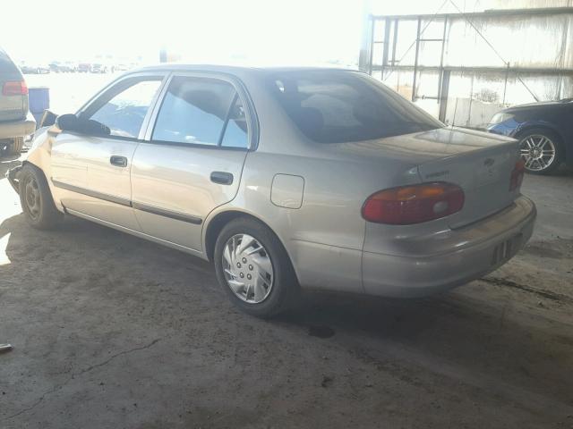 1Y1SK52852Z402383 - 2002 CHEVROLET GEO PRIZM 银色 照片 3