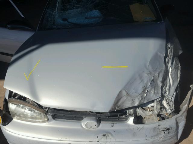 1Y1SK52852Z402383 - 2002 CHEVROLET GEO PRIZM 银色 照片 7