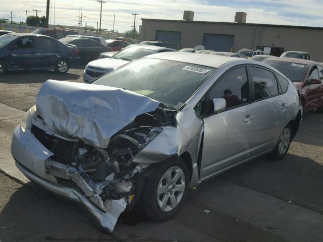 JTDKB20U263143136 - 2006 TOYOTA PRIUS SILVER photo 2