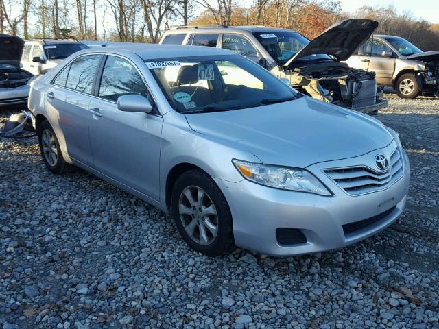 4T4BF3EK7BR180111 - 2011 TOYOTA CAMRY BASE SILVER photo 1