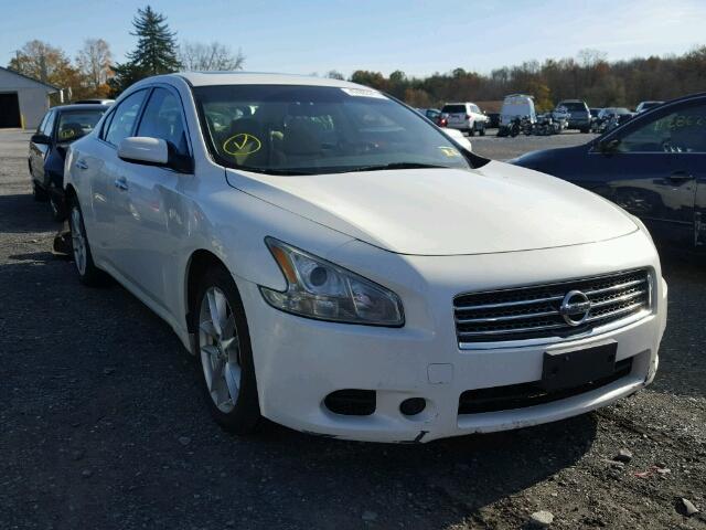 1N4AA5AP4BC861912 - 2011 NISSAN MAXIMA S WHITE photo 1