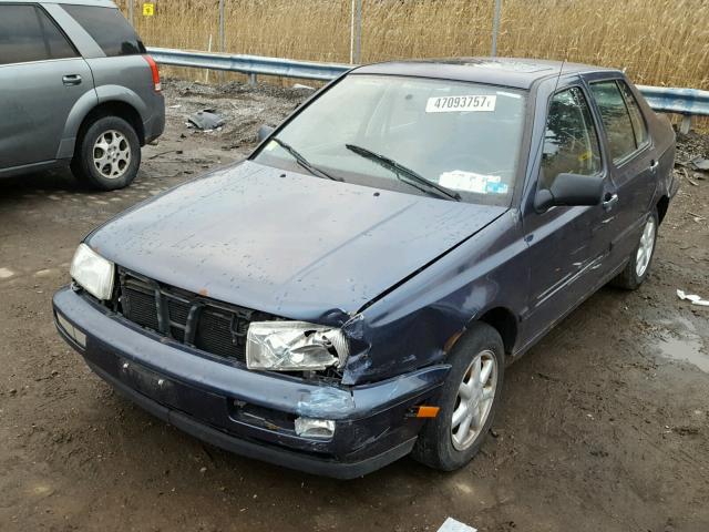 3VWSA81H4VM118644 - 1997 VOLKSWAGEN JETTA GLS BLUE photo 2