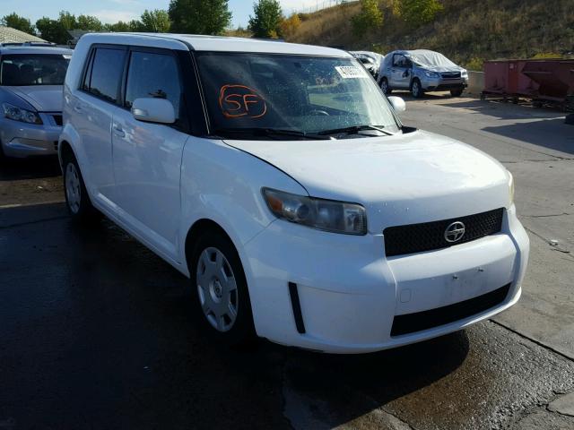 JTLKE50E781049435 - 2008 TOYOTA SCION WHITE photo 1