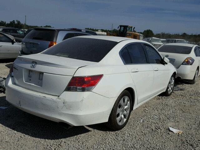 1HGCP26759A068716 - 2009 HONDA ACCORD EX WHITE photo 4