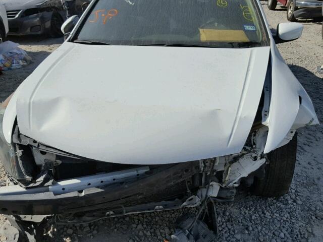 1HGCP26759A068716 - 2009 HONDA ACCORD EX WHITE photo 7