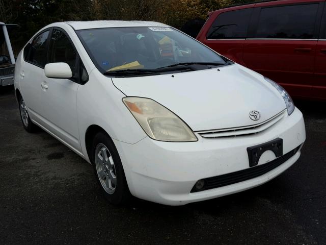 JTDKB20U540010630 - 2004 TOYOTA PRIUS WHITE photo 1