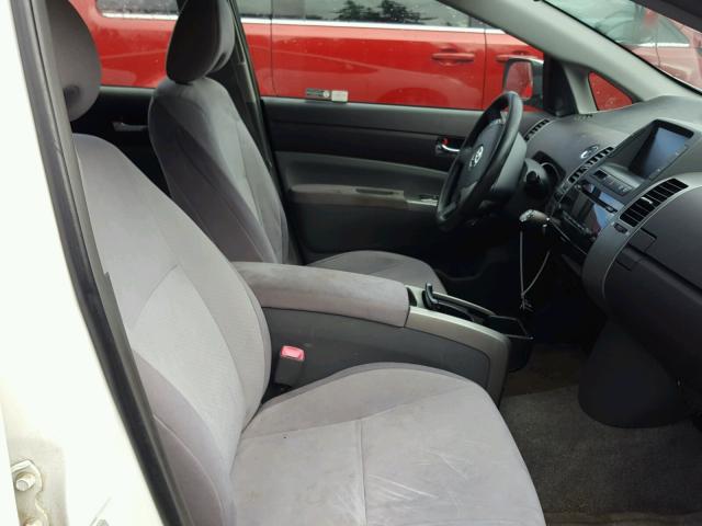 JTDKB20U540010630 - 2004 TOYOTA PRIUS 白色 照片 5