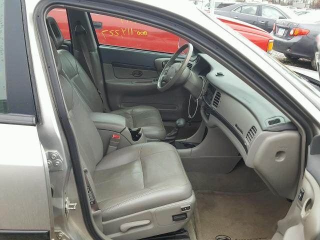 2G1WH55K559382333 - 2005 CHEVROLET IMPALA LS SILVER photo 5