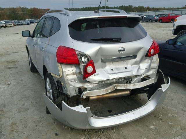 JN8AS5MV2BW665357 - 2011 NISSAN ROGUE S SILVER photo 3