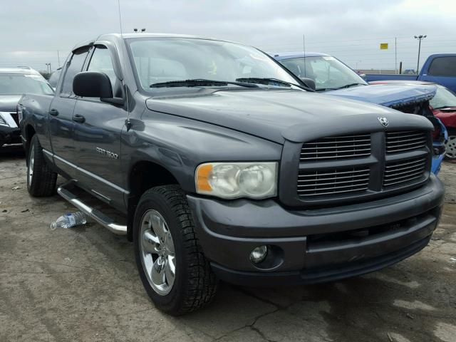 1D7HU18Z83S137976 - 2003 DODGE RAM 1500 S GRAY photo 1