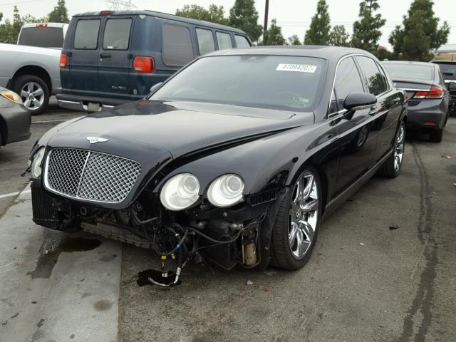 SCBBR93W08C056357 - 2008 BENTLEY CONTINENTA BLACK photo 2