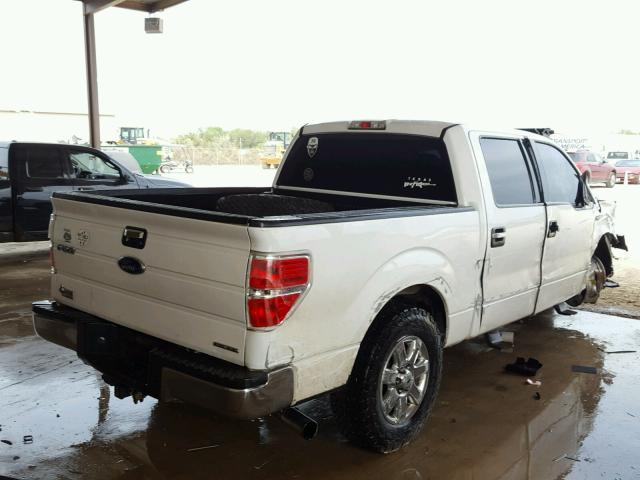 1FTFW1CFXEKE30791 - 2014 FORD F150 SUPER WHITE photo 4