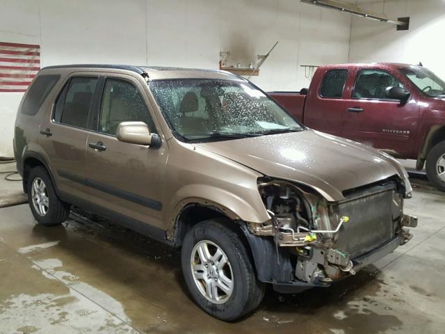 JHLRD77852C027926 - 2002 HONDA CR-V EX GOLD photo 1