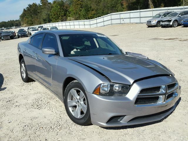 2C3CDXBG5EH265413 - 2014 DODGE CHARGER SE SILVER photo 1