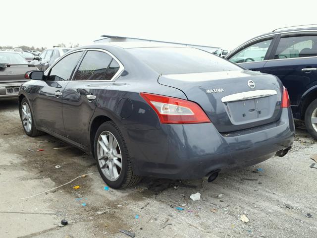 1N4AA51E39C825198 - 2009 NISSAN MAXIMA S GRAY photo 3