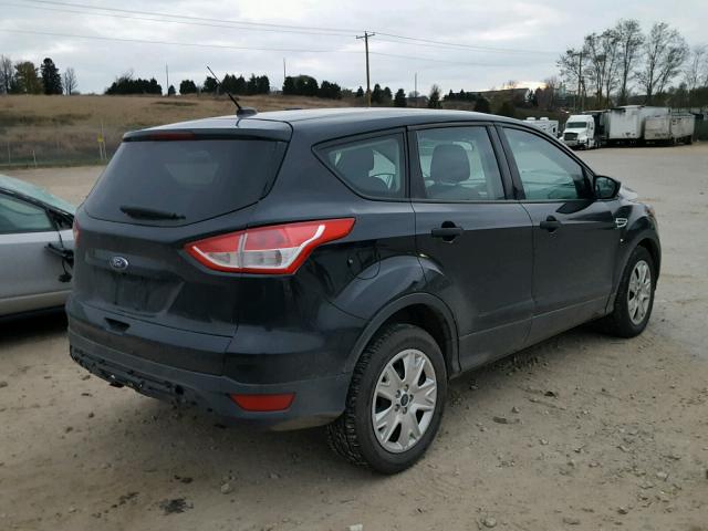 1FMCU0F71EUA13597 - 2014 FORD ESCAPE S BLACK photo 4