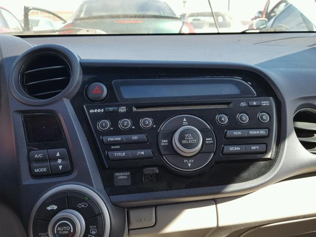 JHMZE2H76AS003382 - 2010 HONDA INSIGHT EX BLUE photo 9