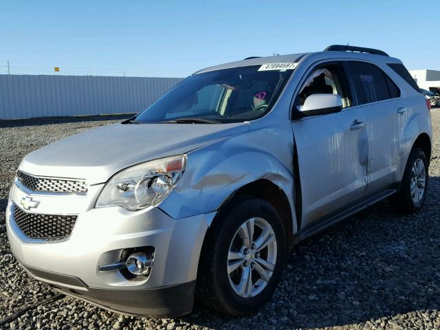 2GNALPEK0D1138072 - 2013 CHEVROLET EQUINOX LT SILVER photo 2