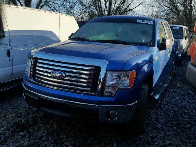 1GT02YEB2FZ511765 - 2015 GMC SIERRA K25 BLUE photo 2