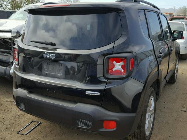 ZACCJABT8FPB92133 - 2015 JEEP RENEGADE L BLACK photo 4