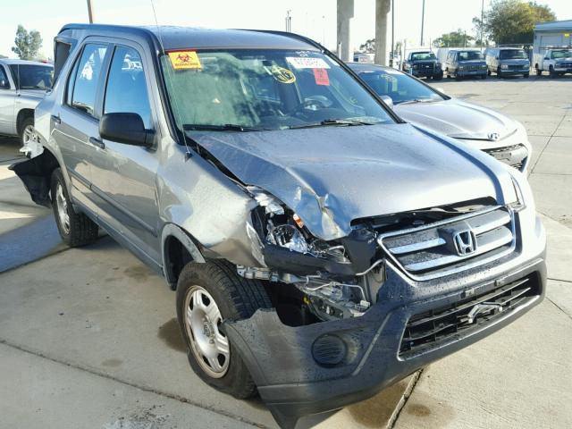 JHLRD68545C010926 - 2005 HONDA CR-V LX SILVER photo 1