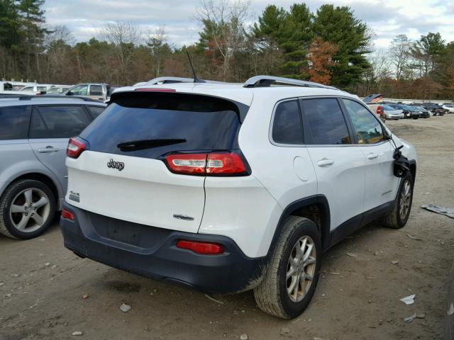 1C4PJMCB3EW194091 - 2014 JEEP CHEROKEE L WHITE photo 4