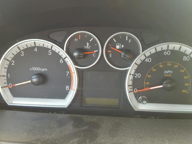 KL1TD56E19B644343 - 2009 CHEVROLET AVEO LS RED photo 8