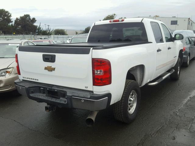 1GCHC23637F559930 - 2007 CHEVROLET SILVERADO WHITE photo 4